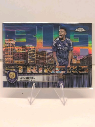 Topps 2025 chrome mls big - mls, city